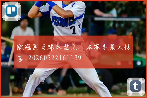 欧冠黑马球队盘点：本赛季最大惊喜_20260522161139