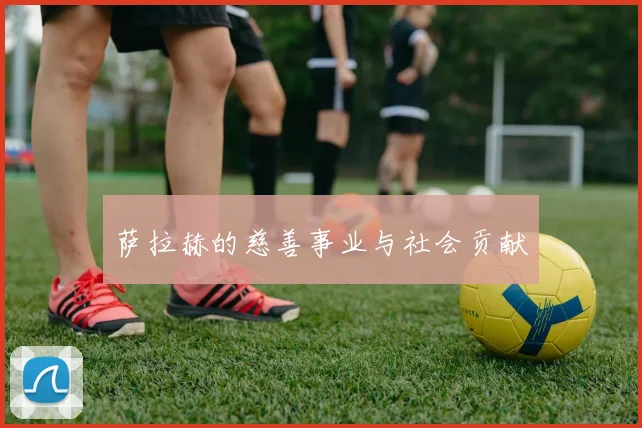 萨拉赫的慈善事业与社会贡献